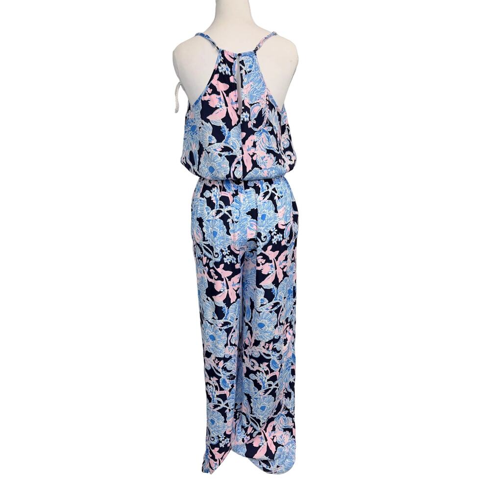 Lilly Pulitzer sleeveless floral romper - Picture 5 of 9